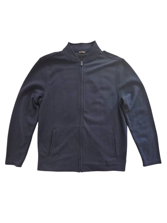 Massimo Dutti Other - Massimo Dutti Full-Zip Navy-Blue Lightweight Short Jacket Men's Sz L